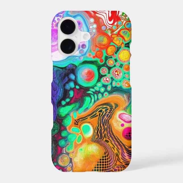 Abstract Modern Fluid Art (Back)