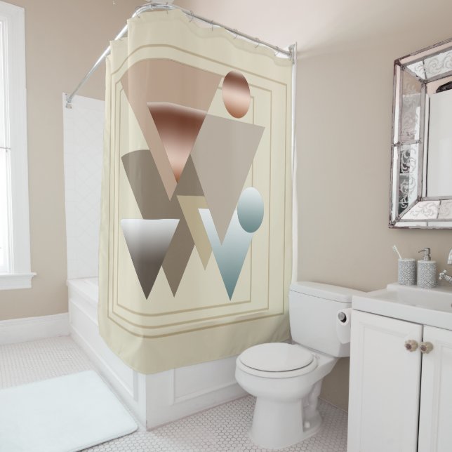 Abstract modern geometric futuristic art (In Situ)