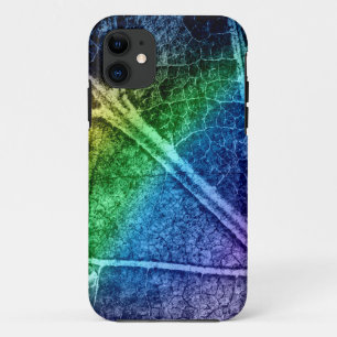 Abstract Modern Leaf Pastel #2 iPhone 11 Case