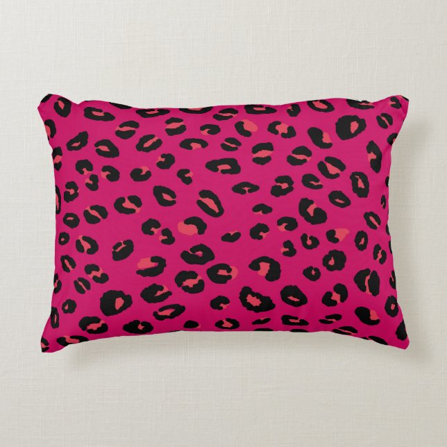 Abstract modern leopard seamless pattern. Animals  Accent Pillow (Front)