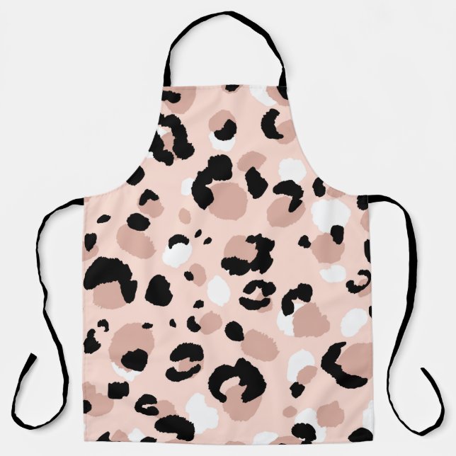 Abstract modern leopard seamless pattern. Animals  Apron (Front)