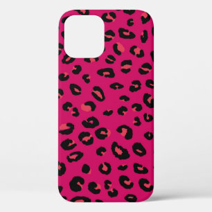 Abstract modern leopard seamless pattern. Animals  iPhone 12 Case