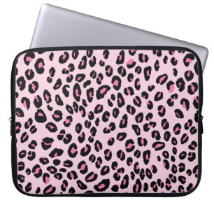 Abstract modern leopard seamless pattern. Animals Laptop Sleeve