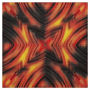 Abstract modern liquid modern liquify waves brown fabric