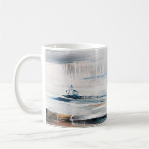 Abstract modern painting background. Contemporary Coffee Mug