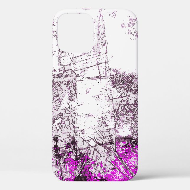 Abstract modern painting background. Illustration. Case-Mate iPhone Case (Back)