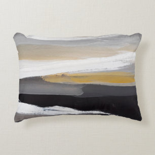 Abstract modern painting background. Modern art. C Accent Pillow