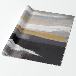 Abstract modern painting background. Modern art. C Wrapping Paper