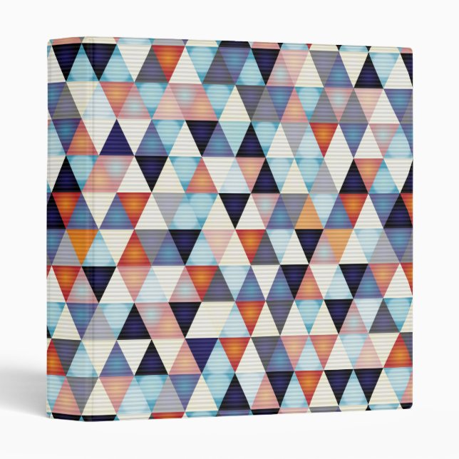 Abstract modern pattern binder (Front/Spine)