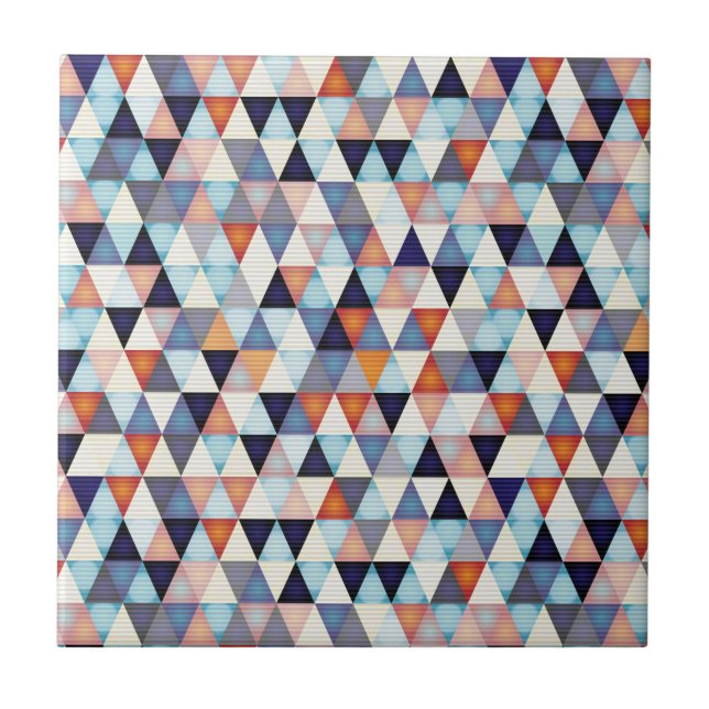 Abstract modern pattern tile (Front)