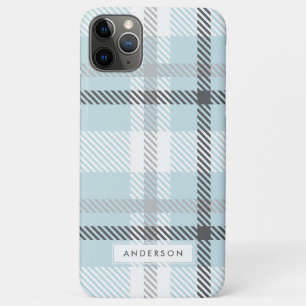 Abstract modern plaid iPhone 11 pro max case