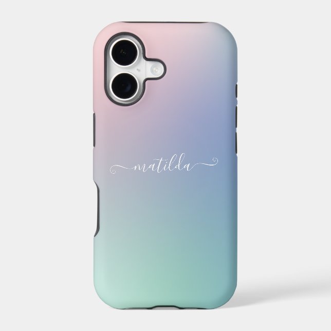 Abstract modern rainbow gradient (Back)