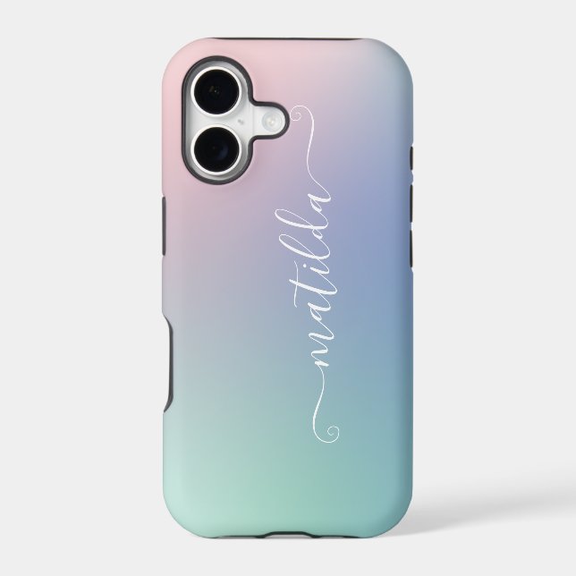 Abstract modern rainbow gradient (Back)