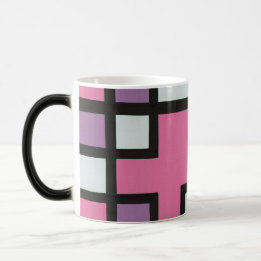 Abstract Modern Retro mapper #2 Mag Magic Mug