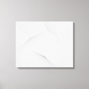 Abstract, modern, simple, dynamic line pattern canvas print
