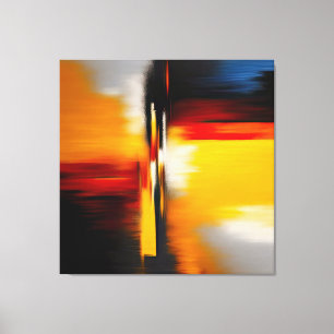 Abstract Modern Trendy Design Canvas Print