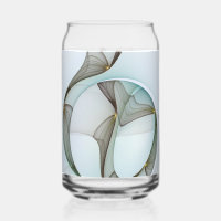 Abstract Modern Turquoise Brown Gold Elegance