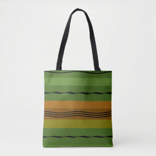 abstract modernist geometric pattern tote bag