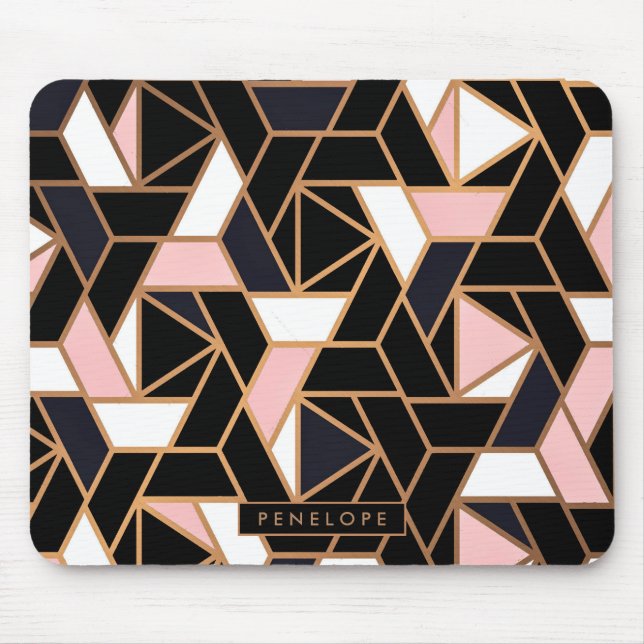 Abstract Moisac Mouse Pad (Front)