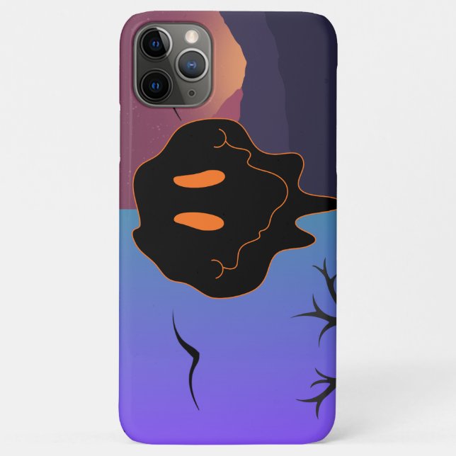 Abstract Monster Silhouette Artistic Phone Case (Back)