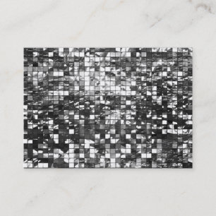 Abstract Mosaic Business Card