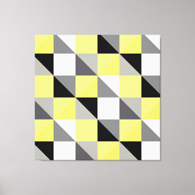  Abstract Mosaic Canvas Print (Front)