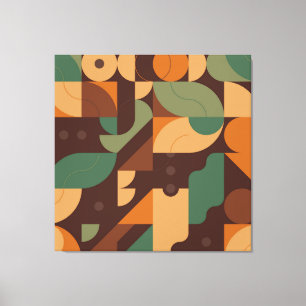 Abstract Mosaic Canvas Print