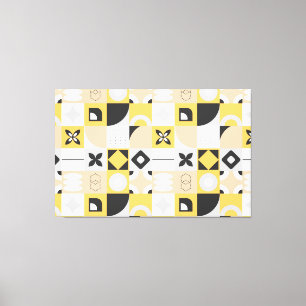 Abstract Mosaic Canvas Print