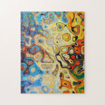 Abstract Mosaic Colorful Painting Gift Jigsaw Puzzle<br><div class="desc">Abstract Mosaic Colorful Painting Gift</div>