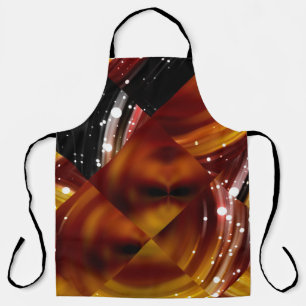 Abstract mosaic geometrical multicolored backgroun apron