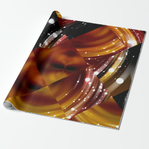 Abstract mosaic geometrical multicolored backgroun wrapping paper