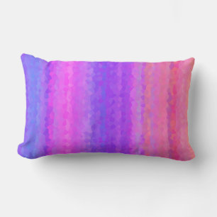 Abstract Mosaic Seamless Pattern Lumbar Pillow