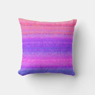 Abstract Mosaic Seamless Pattern Throw Pillow