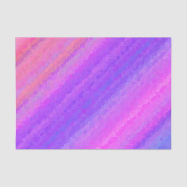 Abstract Mosaic Seamless Pattern Tissue Paper (Front)