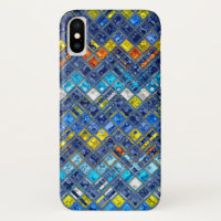 Abstract Mosaic Stained Glass Pattern