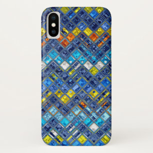 Abstract Mosaic Stained Glass Pattern Case-Mate iPhone Case