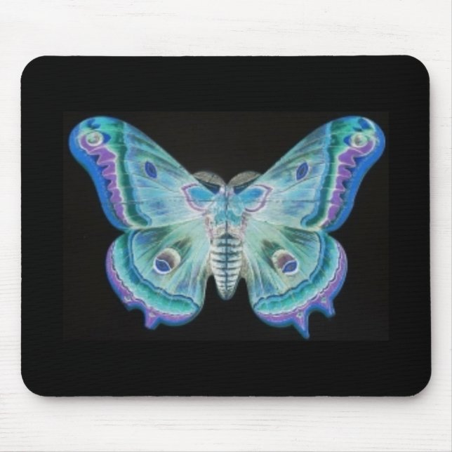 Abstract Moth Mousepad (Front)