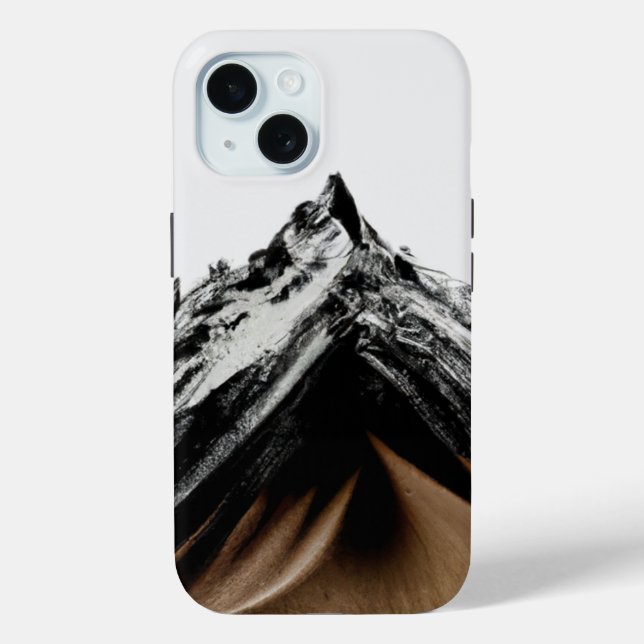 Abstract Mountain Case-Mate iPhone Case (Back)