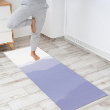 Abstract Mountain Modern Elegant Periwinkle White