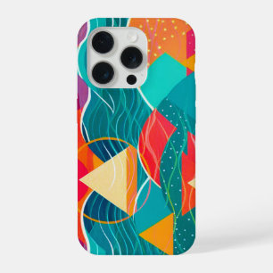 Abstract Mountains and River iPhone 15 Pro Case