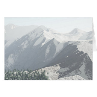 Abstract Mountains - Cards