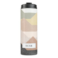 Abstract mountains design