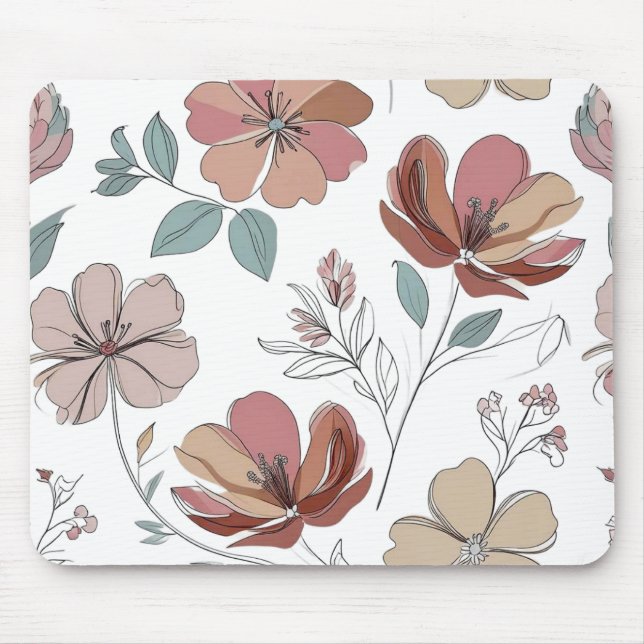 Abstract  mouse pad (Front)