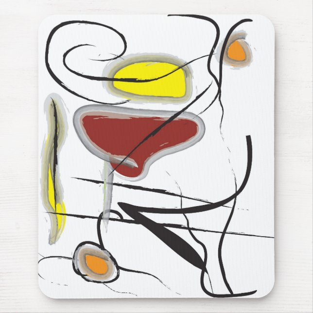 Abstract Mouse Pad (Front)