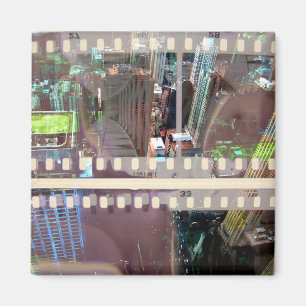 Abstract Movie 2 Magnet