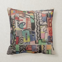 Abstract multicolor collage