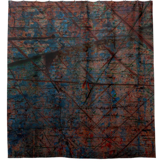 Abstract multicolor grunge background with abstrac (Front)