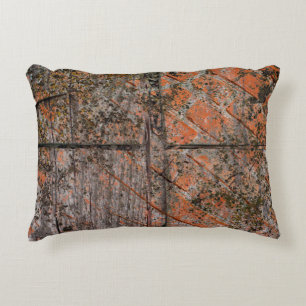Abstract multicolor grunge background with abstrac accent pillow