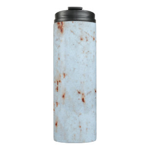 Abstract multicolor grunge background with abstrac thermal tumbler