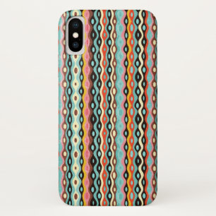 Abstract multicolor pattern iPhone x case
